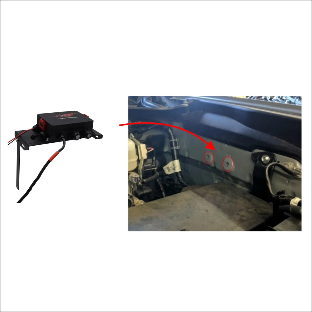 UV100/UV120 Power Module Under Hood Mount for Toyota 4Runner, FJ cruiser with Automatic Transmission