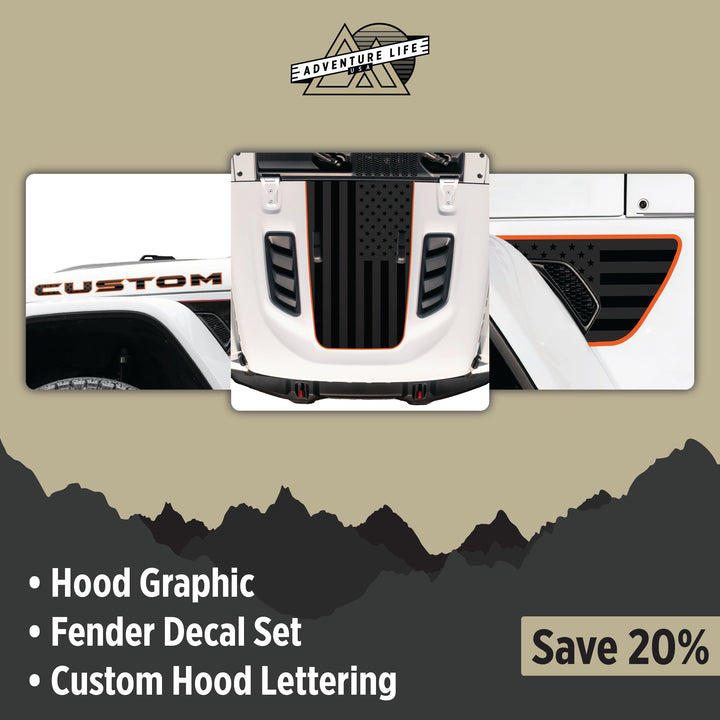 Gladiator JT RUBICON Graphic Kit