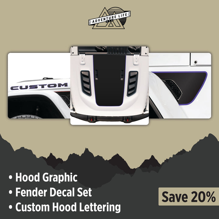 Graphic Kit for Gladiator JT RUBICON
