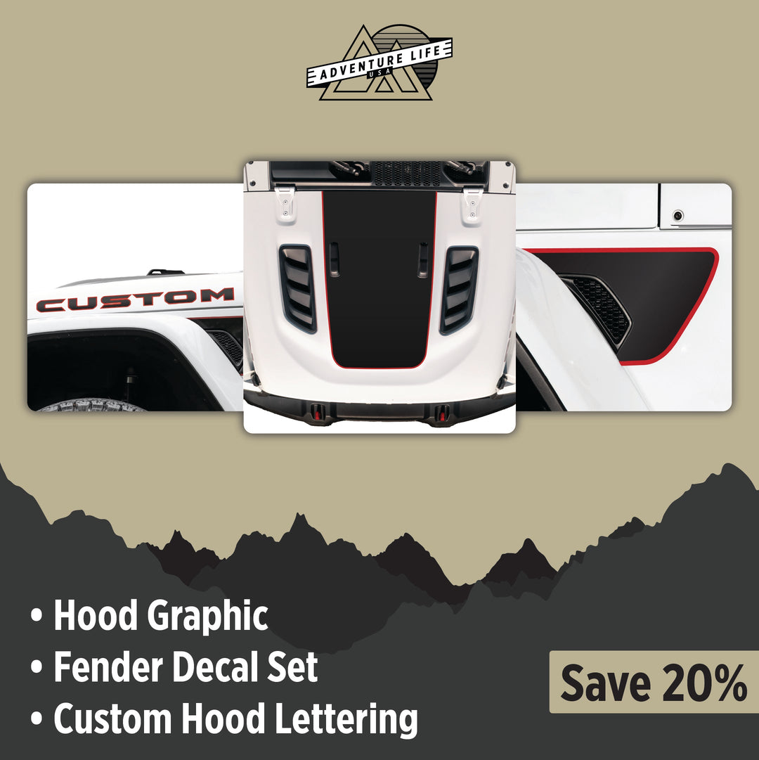 Gladiator JT RUBICON Graphic Kit