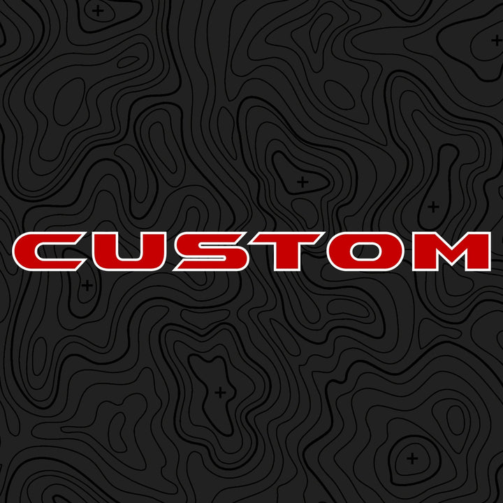 Hood Lettering | Set of 2