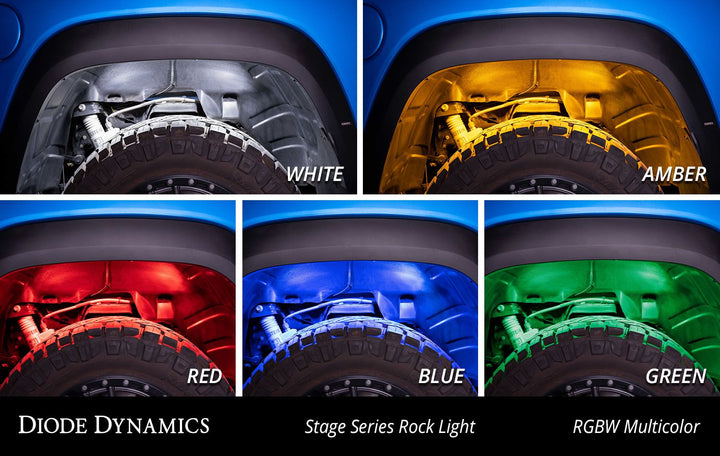 Stage Series RGBW LED Rock Light (8-pack) - AdventureLifeDecals