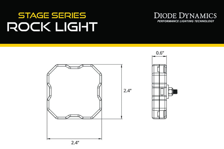 Stage Series RGBW LED Rock Light (8-pack) - AdventureLifeDecals