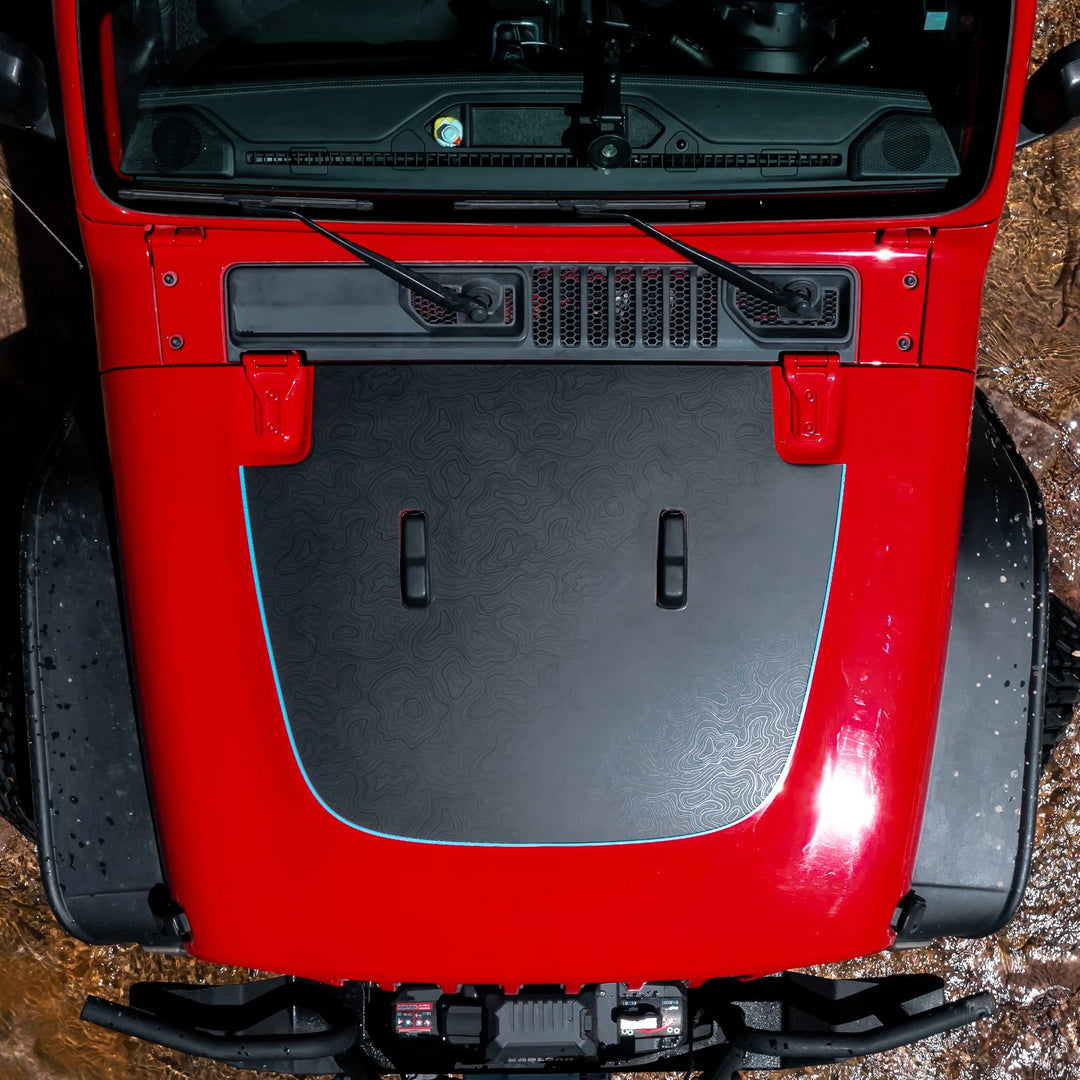 Jeep Wrangler decals, an excellent gift for the adventurous spirit.