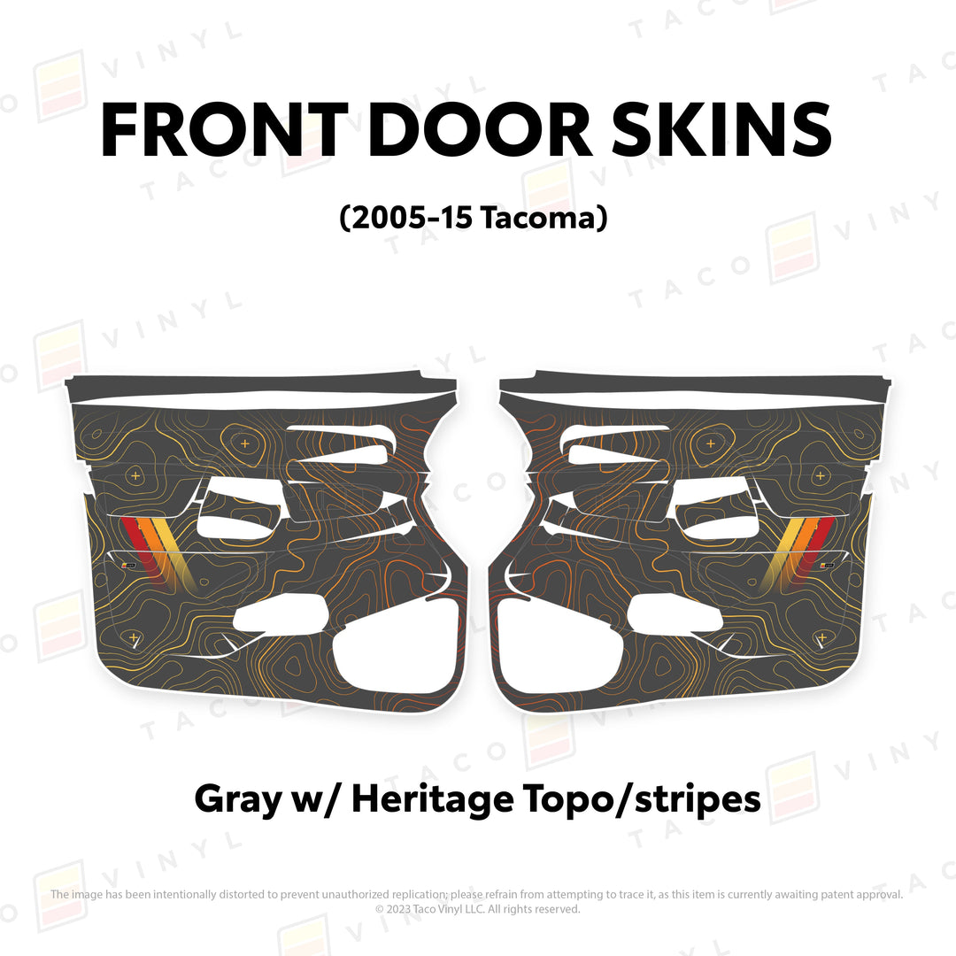 2005-15 Tacoma Door Skins