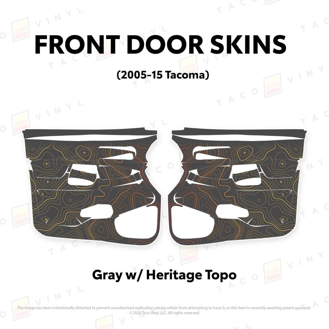 2005-15 Tacoma Door Skins