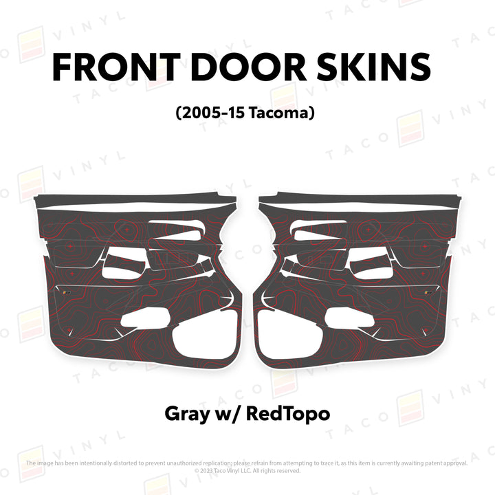 2005-15 Tacoma Door Skins