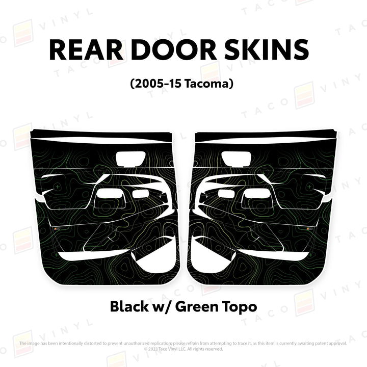 2005-15 Tacoma Door Skins