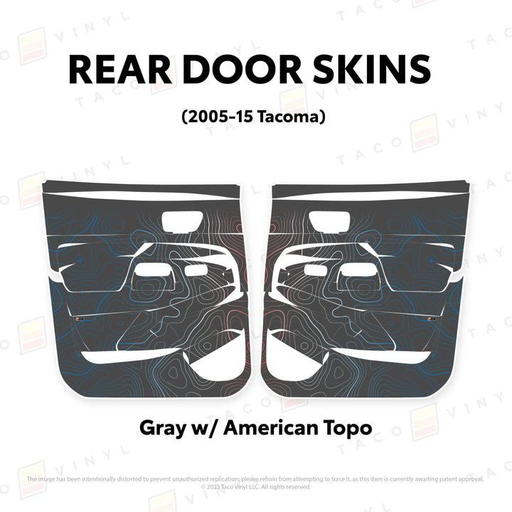 2005-15 Tacoma Door Skins