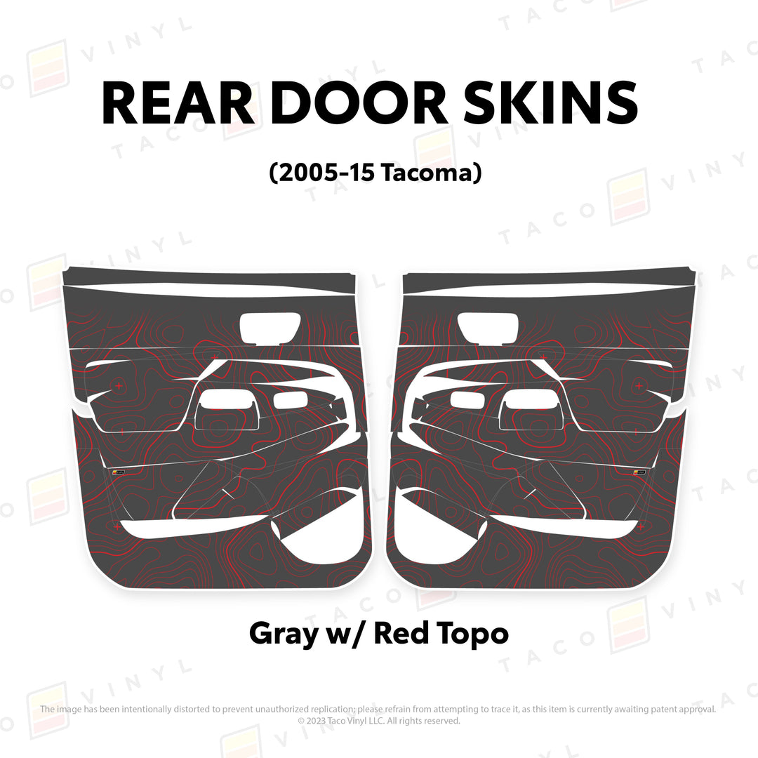 2005-15 Tacoma Door Skins