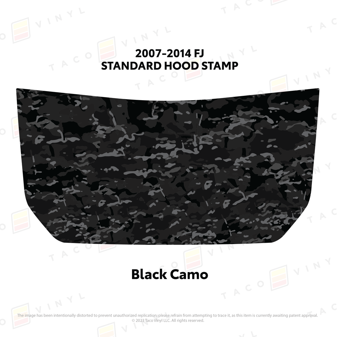 2007-14 FJ Cruiser Hood Stamp