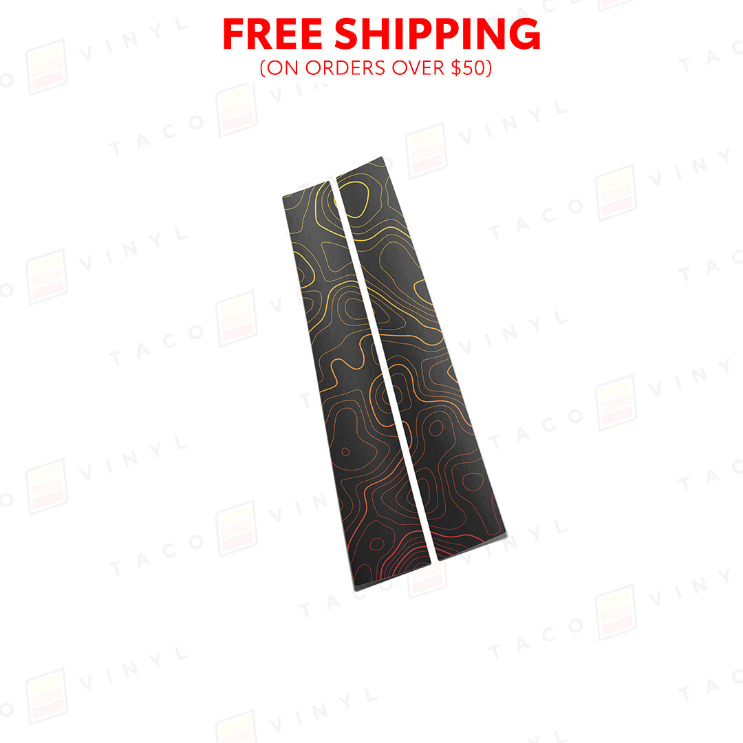 2010-24 4Runner Door Pillar Decals