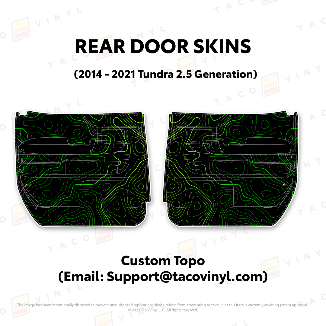 2014-21 Tundra Door Skins