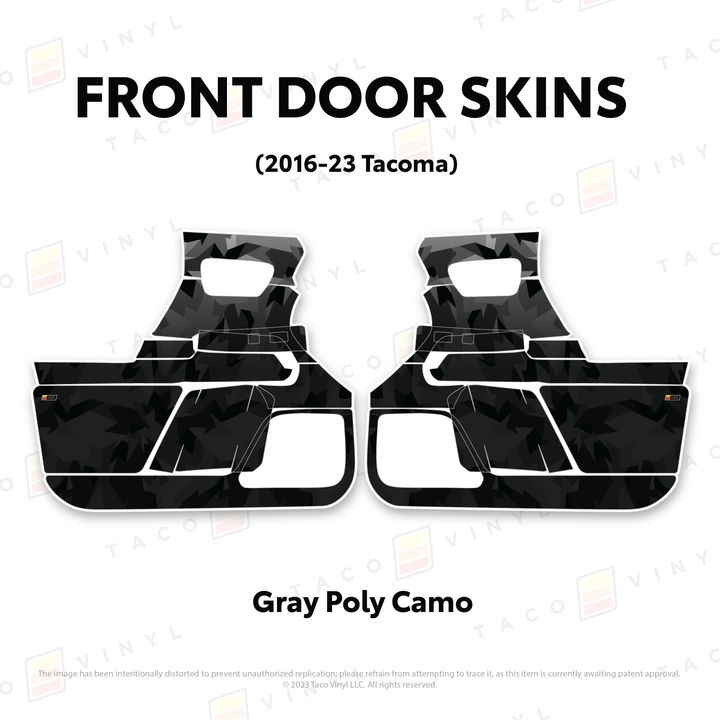 2016-23 Tacoma Door Skins