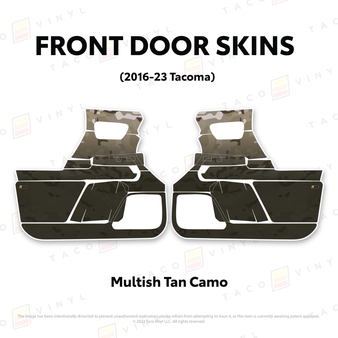 2016-23 Tacoma Door Skins