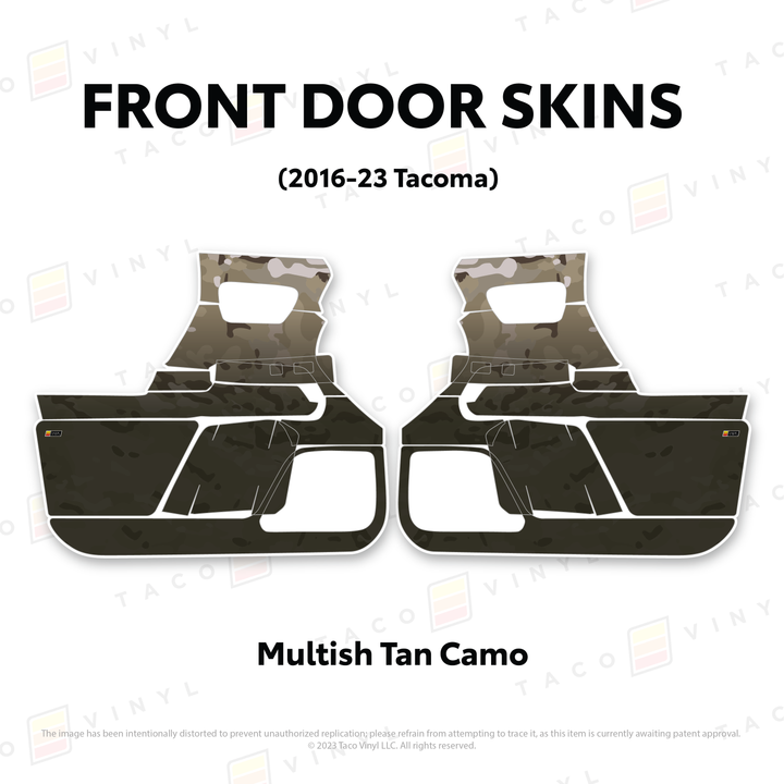 2016-23 Tacoma Door Skins