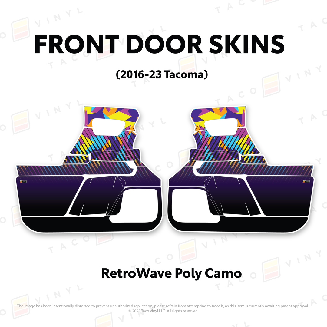 2016-23 Tacoma Door Skins