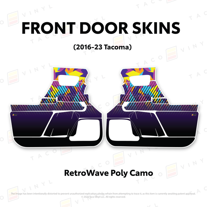 2016-23 Tacoma Door Skins
