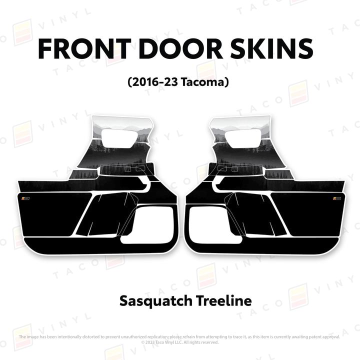 2016-23 Tacoma Door Skins