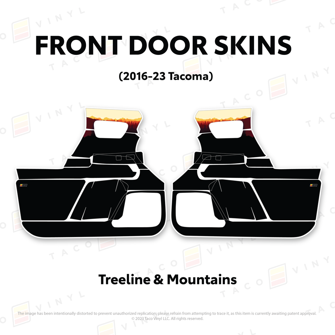 2016-23 Tacoma Door Skins