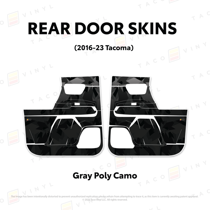 2016-23 Tacoma Door Skins