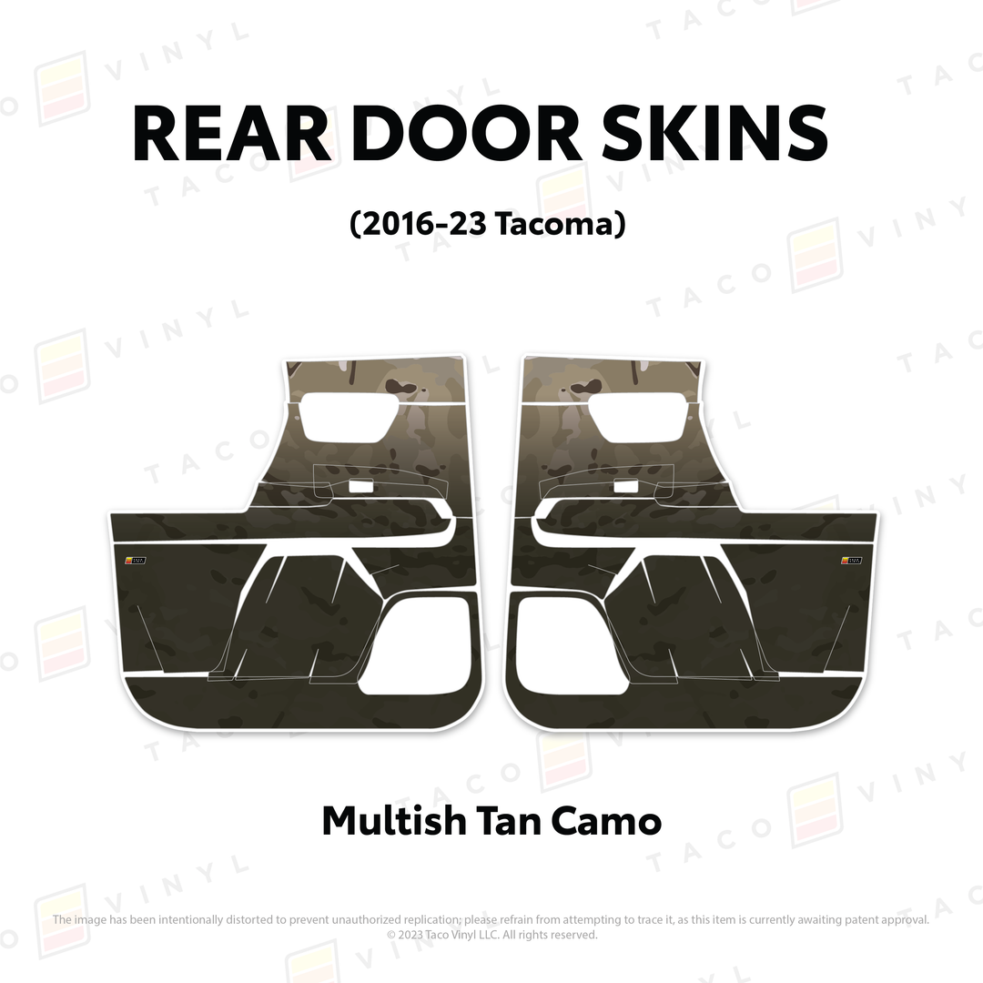 2016-23 Tacoma Door Skins
