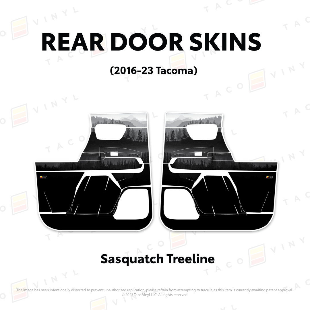 2016-23 Tacoma Door Skins