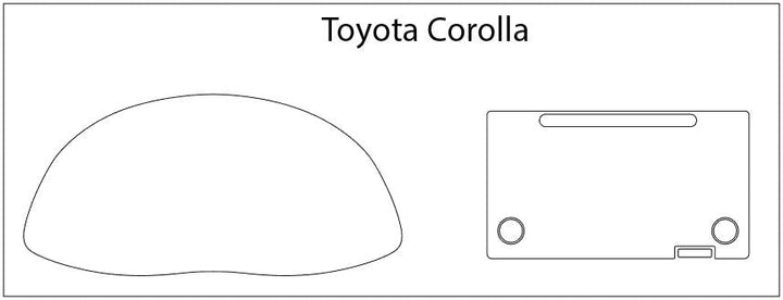 Toyota Corolla Screen ProTech Kit