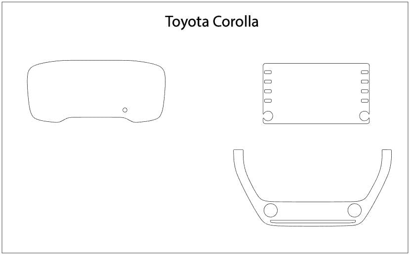 Toyota Corolla Screen ProTech Kit