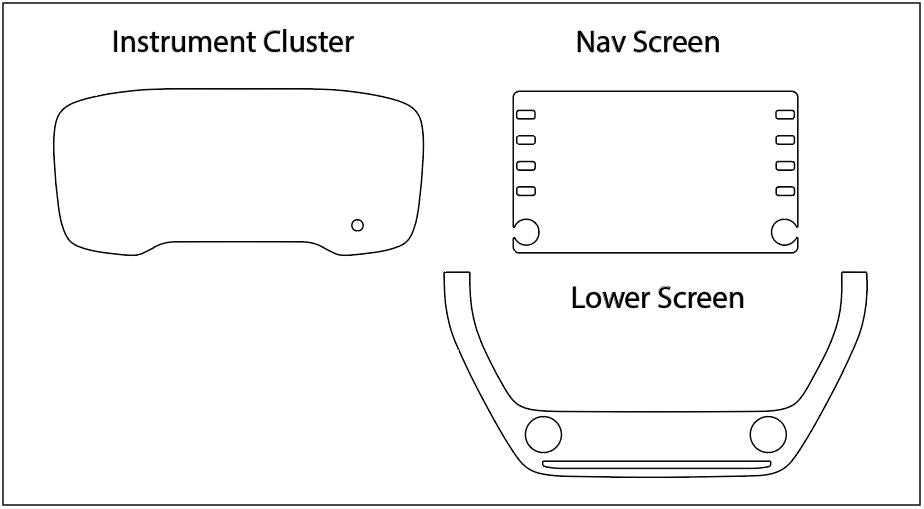 Toyota Corolla Screen ProTech Kit
