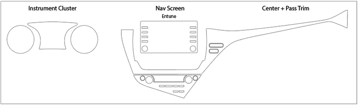 Toyota Camry Screen ProTech Kit