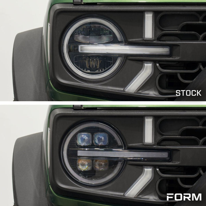 2022-2024 Ford Bronco Raptor LED Projector Headlights (pair)