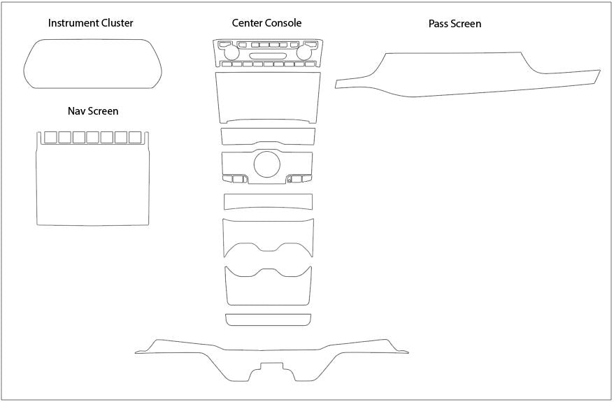 Screen ProTech Kit for Jeep Grand Cherokee