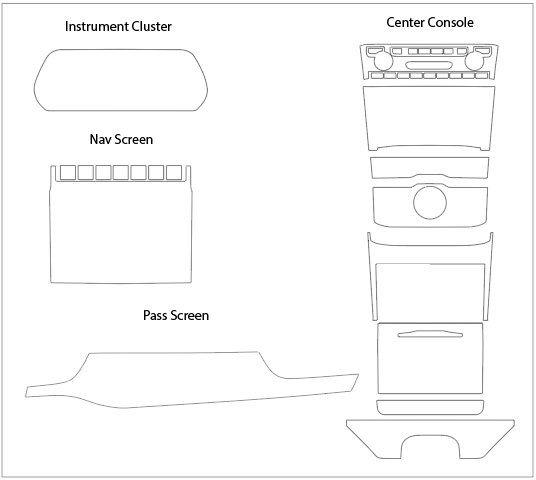 Screen ProTech Kit for Jeep Grand Cherokee