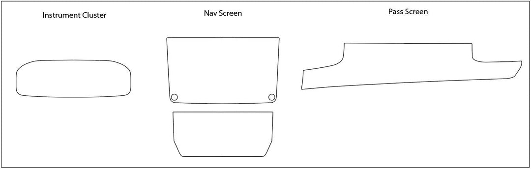 Jeep Grand Wagoneer Screen ProTech Kit