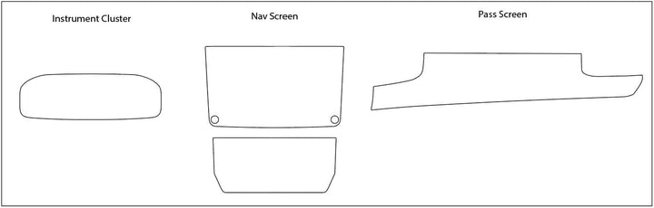 Jeep Grand Wagoneer Screen ProTech Kit