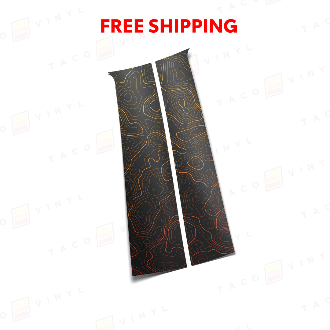 2022+ Tundra/2023+ Sequoia Door Pillar Decals