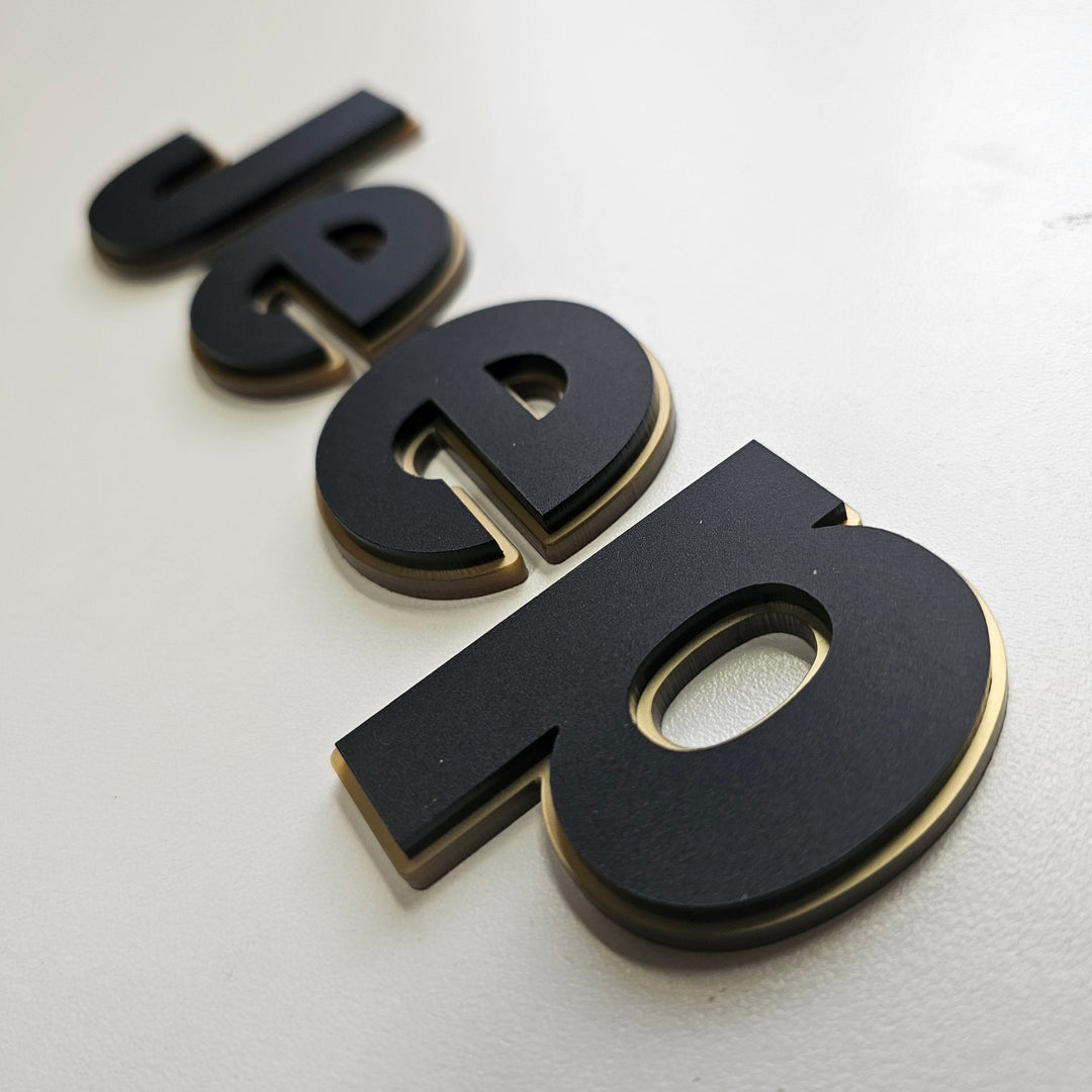 Laser Cut Acrylic "Jeep" Fender Emblem