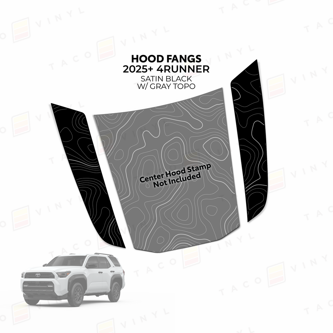 2025+ 4Runner Apex Hood Fangs