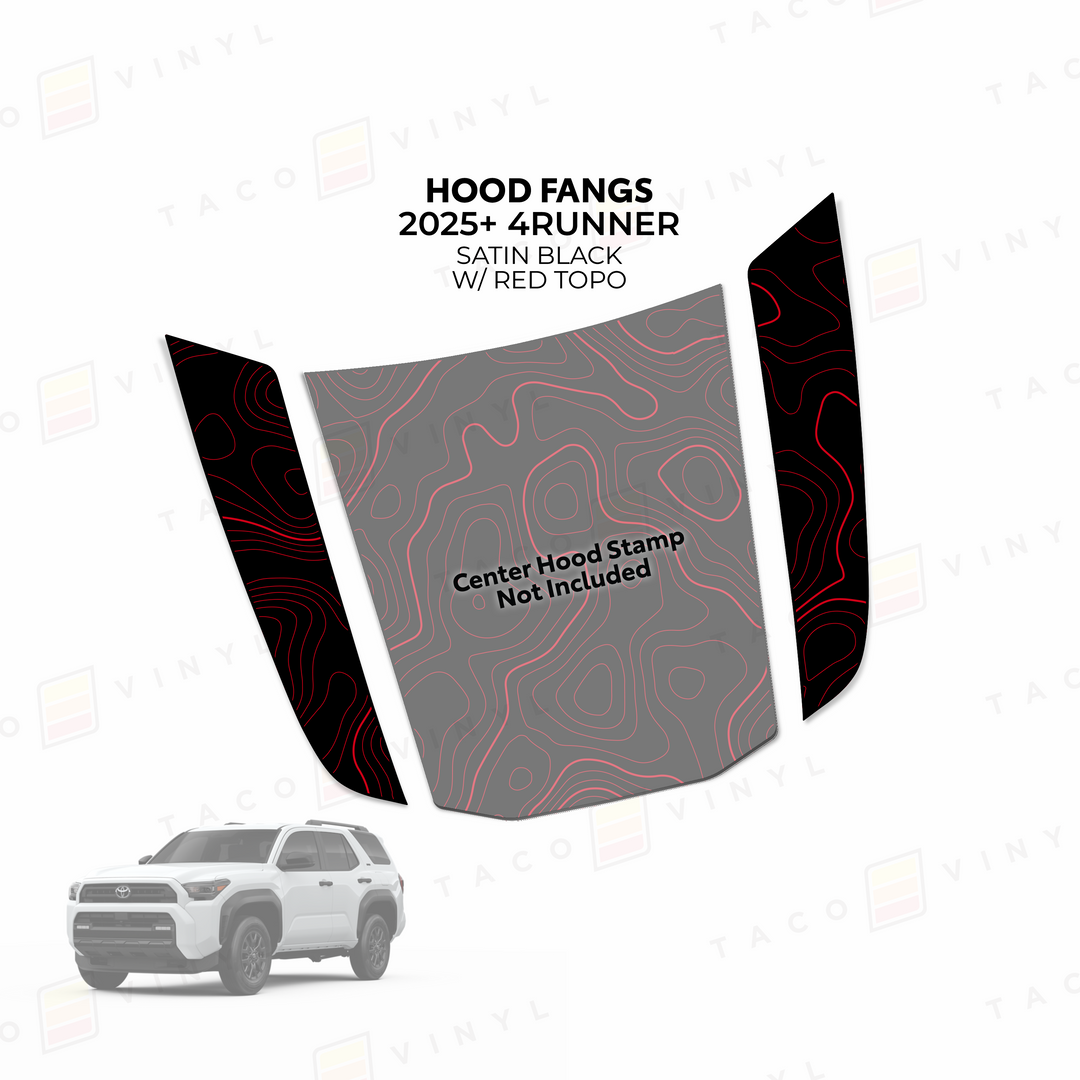 2025+ 4Runner Apex Hood Fangs