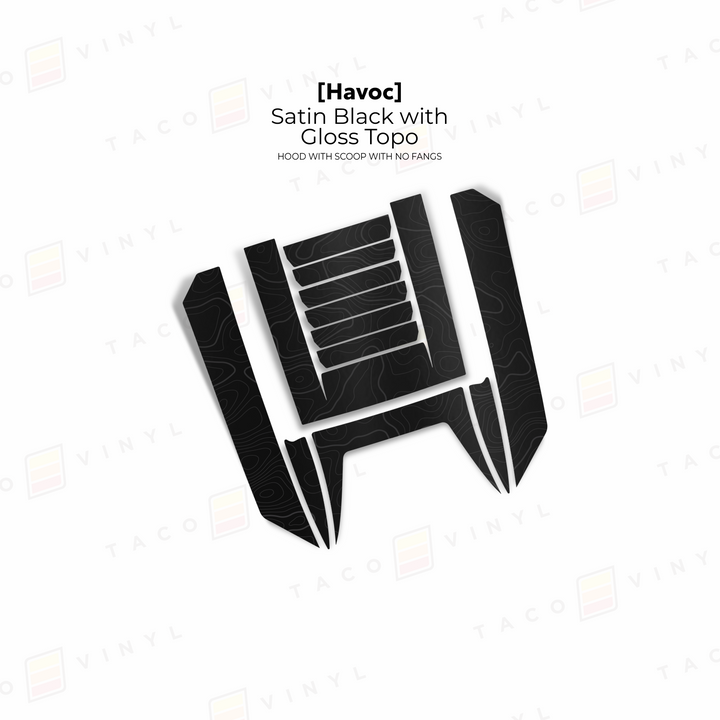 2024+ Tacoma/2025+ 4Runner Havoc Hood Scoop Stamp