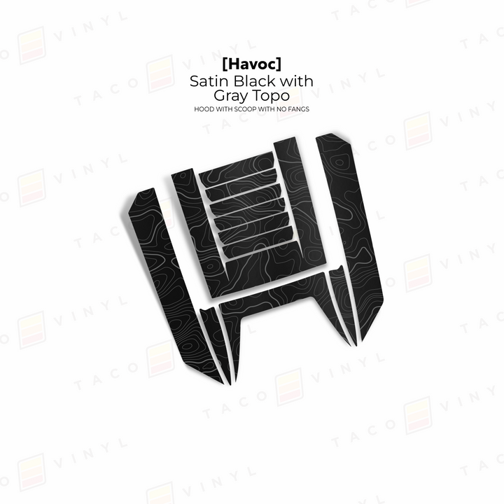 2024+ Tacoma/2025+ 4Runner Havoc Hood Scoop Stamp