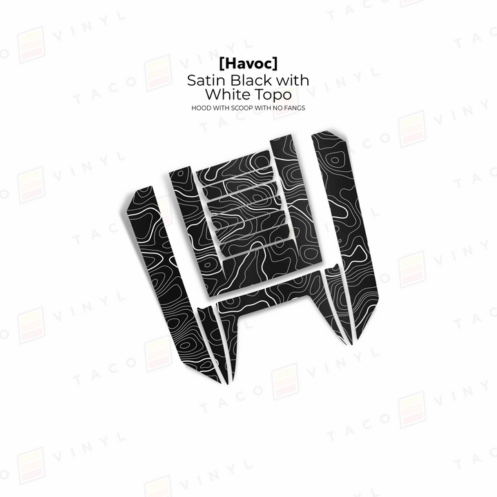 2024+ Tacoma/2025+ 4Runner Havoc Hood Scoop Stamp