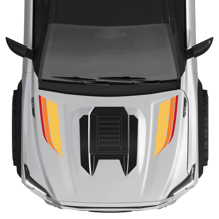 2024+ Tacoma Havoc Hood Scoop Stamp (W/ Short Fangs)