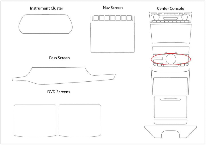 Screen ProTech Kit for Jeep Grand Cherokee