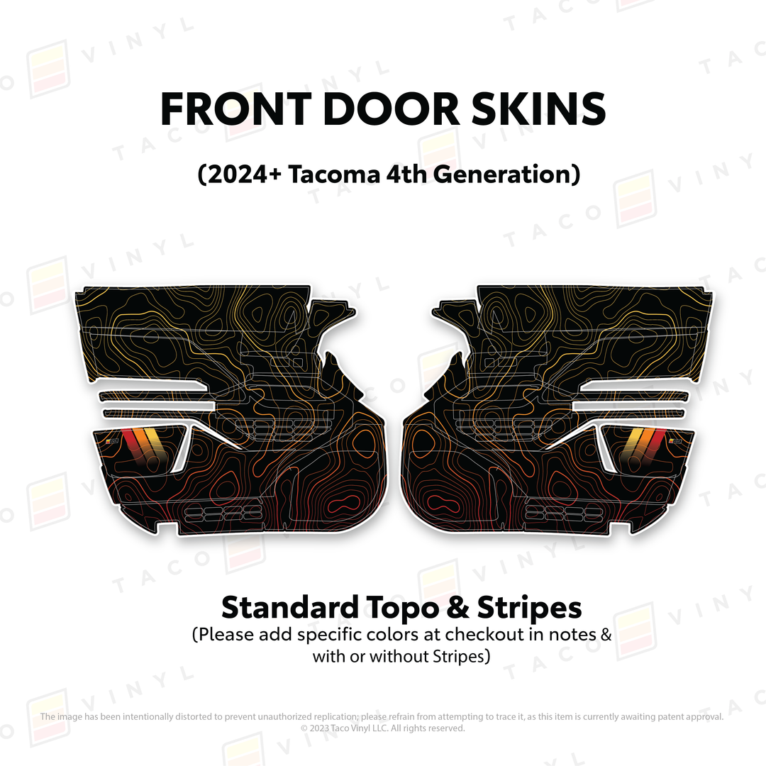 2024+ Tacoma Door Skins