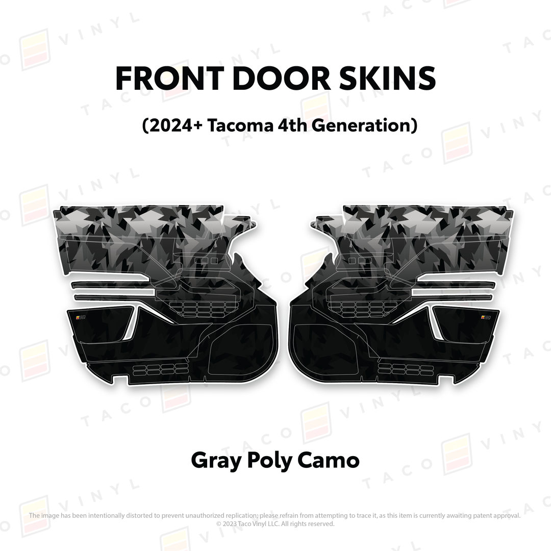 2024+ Tacoma Door Skins