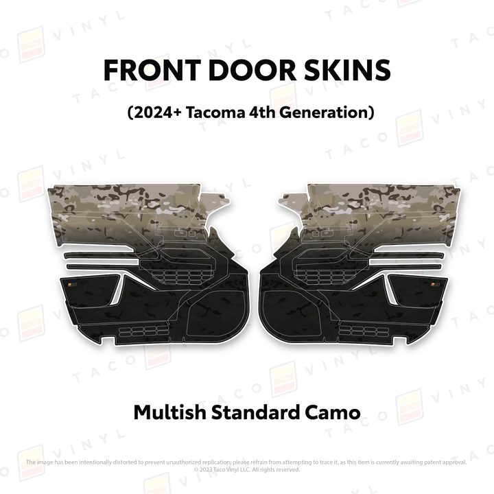 2024+ Tacoma Door Skins