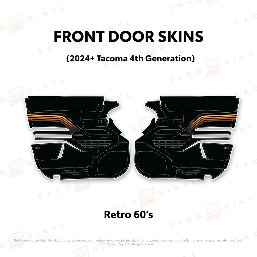 2024+ Tacoma Door Skins