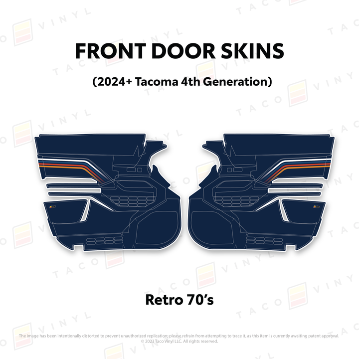 2024+ Tacoma Door Skins